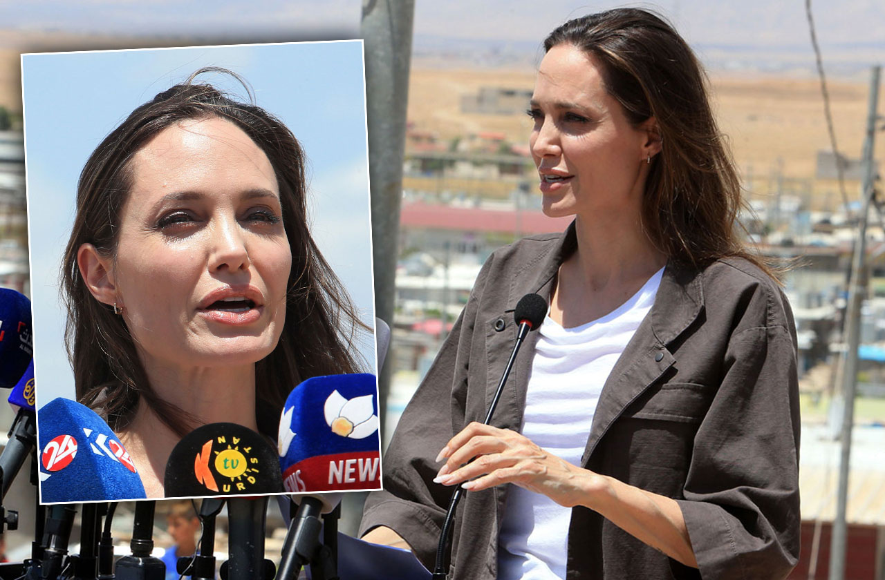 Angelina Jolie Divorce Crisis — Down To 77 Lbs!