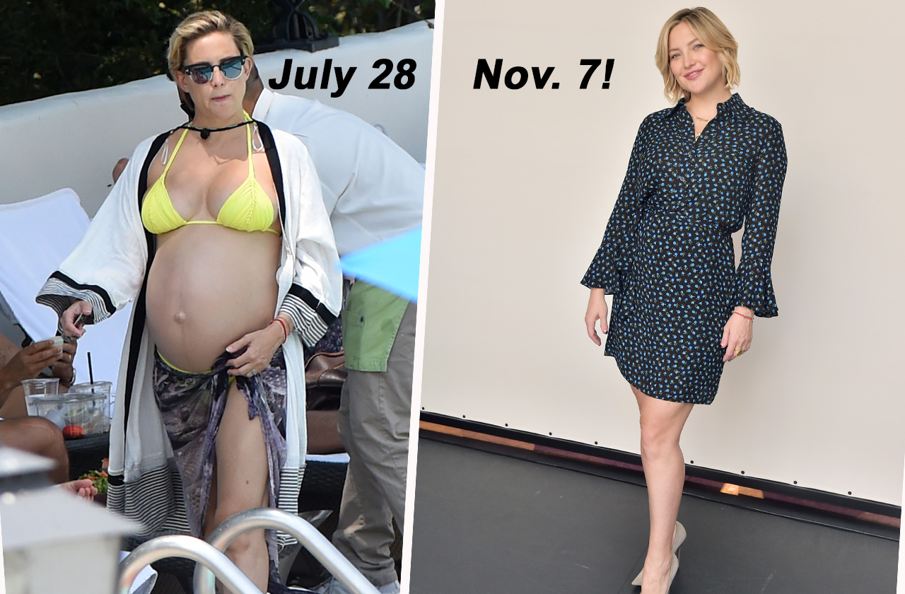 Kate Hudson — New Mom's Blasts Away Baby Fat