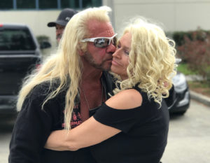 Duane Dog Chapman Kissing Beth Chapman While Filming Dog's Most Wanted